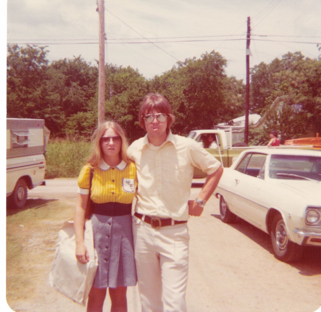 July 1975 - Rhonda and Randy