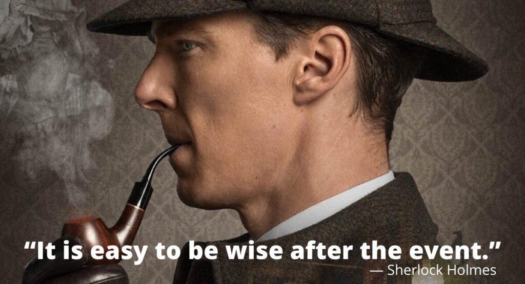 Sherlock Holmes quote