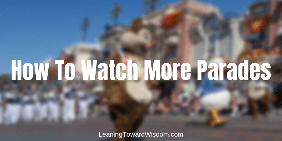 How To Watch More Parades