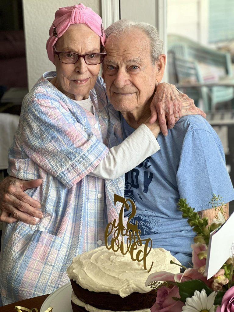 Jeff & Becky Cantrell - married 72 years today, September 19, 2022