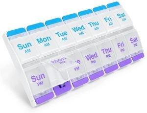 vitamin and pill box