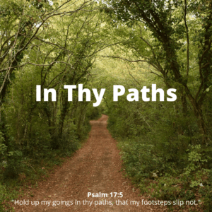 In Thy Paths
